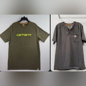 Carhartt Force Delmont 2PCS Value Lot Size M Used Excellent